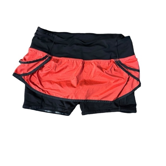 Lululemon Women’s Pace Setter Skort Pink Black Size 4 Running Anti Chafe Jog - Picture 10 of 11